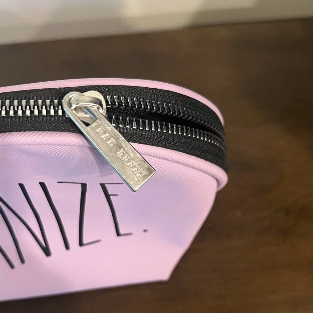 Rae Dunn Makeup Toiletries Bag in Lavender